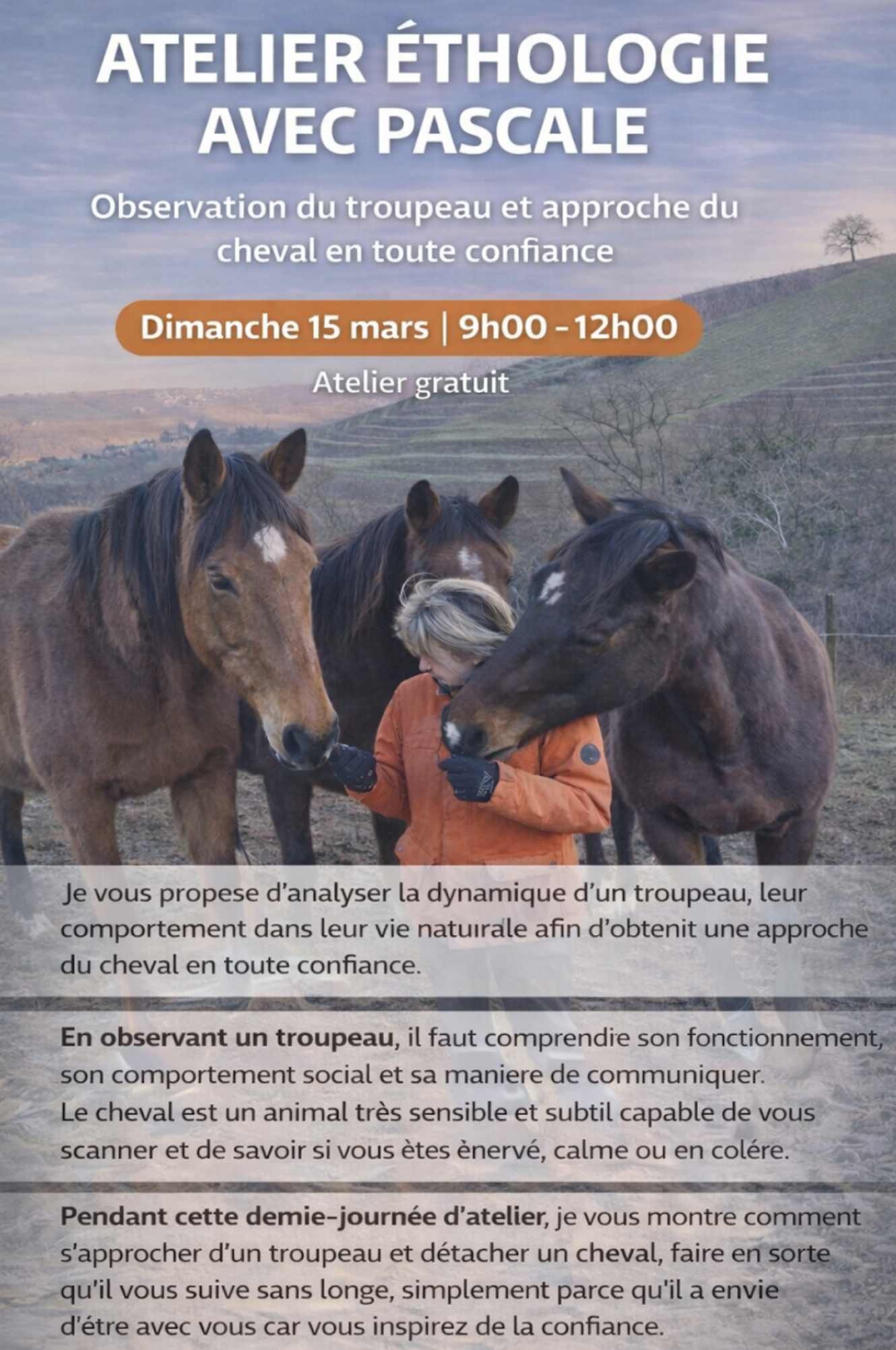 Ethologie avec Pascale