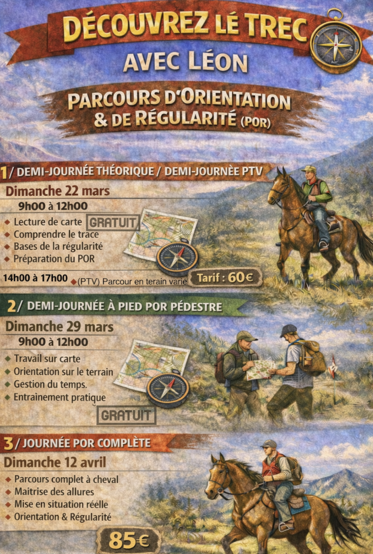 Découvrez le trec avec Léon